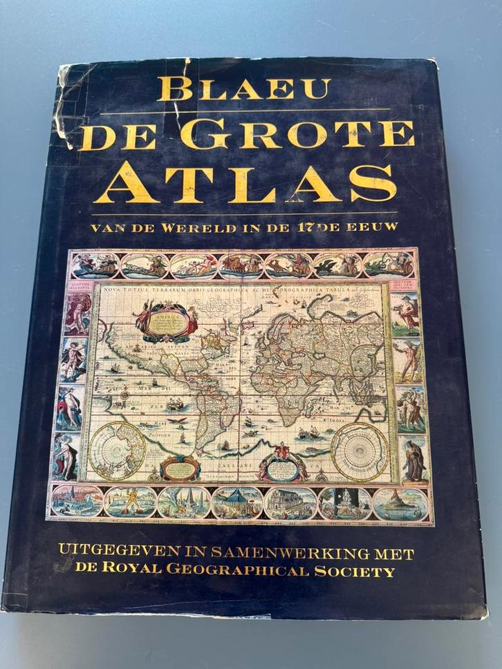 De grote Atlas van Blaeu, gebruikt goede staat, Boeken, Geschiedenis | Wereld, Gelezen, Ophalen of Verzenden
