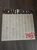 Michael Jackson - Bad - 12 inch vinyl inlay, Ophalen of Verzenden, Zo goed als nieuw, 12 inch