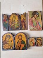 Religieuze icoon 5x van Christus/Maria, Ophalen