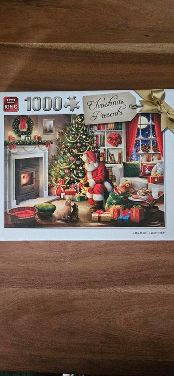 kerstpuzzel 1000 stukjes beschikbaar voor biedingen