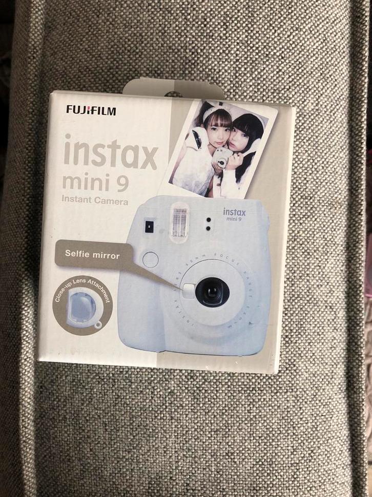 Fujifilm Instax Mini 9 - Nieuw in doos!, Audio, Tv en Foto, Fotocamera's Analoog, Nieuw, Compact, Fuji, Ophalen of Verzenden