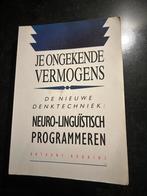 Je ongekende vermogens Anthony Robbins NLP, Boeken, Ophalen of Verzenden, Gelezen