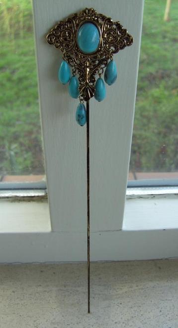STEKERS TURQUOISE 26 CM Nieuw   beschikbaar voor biedingen