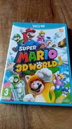 Wii U super mario 3d world, Spelcomputers en Games, Games | Nintendo Wii U, Ophalen of Verzenden, Zo goed als nieuw, Platform