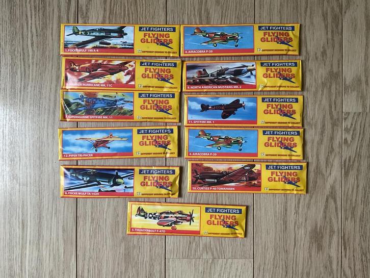 Jet Fighters Flying Gliders - Diverse Modellen, Verzamelen, Speelgoed, Nieuw, Ophalen of Verzenden