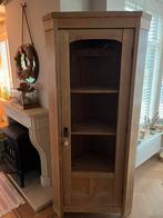GRATIS Geloogd grenen hoekkast, Ophalen, Gebruikt, 50 tot 100 cm, 25 tot 50 cm