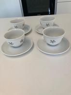 Iittala Qvint kop en schotel 4x, Huis en Inrichting, Keuken | Servies, Ophalen, Zo goed als nieuw, Overige stijlen, Kop(pen) en/of Schotel(s)