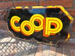 Antiek Frans Art Deco Emaille Coop EAS Reclame bord €119, Ophalen of Verzenden