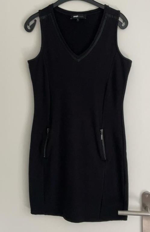 Zwarte jurk Eksept by shoeby maat S, Kleding | Dames, Jurken, Zo goed als nieuw, Zwart, Boven de knie, Ophalen of Verzenden