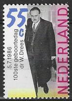 Nederland 1986 - Yvert 1272 - Willem Drees (PF), Postzegels en Munten, Postzegels | Nederland, Verzenden, Postfris