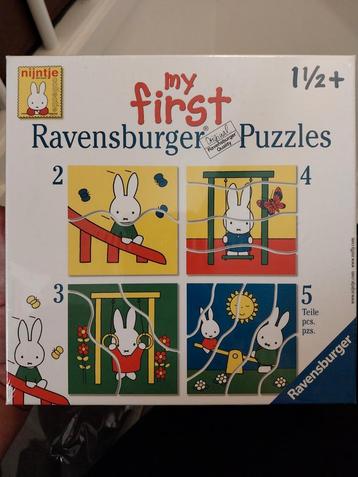 Nijntje My First Puzzles - Ravensburger nieuw in seal beschikbaar voor biedingen