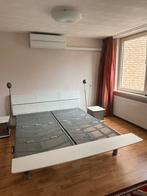 Auping Royal M5 2 persoons bed Wit / RVS, Huis en Inrichting, Slaapkamer | Bedden, 180 cm, Gebruikt, 210 cm, Wit