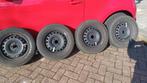 Winterbanden (4x) om velg. VW Up-Skoda Citigo-Seat Mii enz., Auto-onderdelen, Banden en Velgen, Ophalen, 14 inch, Gebruikt, 175 mm