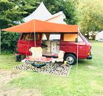 Volkswagen T3 Kampeerauto belastingvrij 1984 Rood, Auto's, Volkswagen, 54 pk, 1600 cc, Origineel Nederlands, Diesel