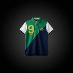 2009 Ralph Lauren Rugby Polo - M - Groen Navy, Maat 48/50 (M), Ralph Lauren, Ophalen of Verzenden, Zo goed als nieuw