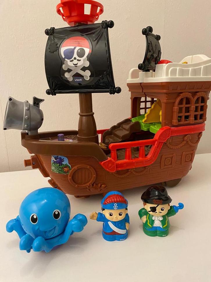 Vtech piratenschip set, Kinderen en Baby's, Speelgoed | Vtech, Gebruikt, 6 maanden tot 2 jaar, Ophalen