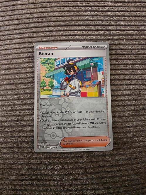 Koeran 154/167 reverse holo, twilight masquerade NM, Hobby en Vrije tijd, Verzamelkaartspellen | Pokémon, Zo goed als nieuw, Losse kaart