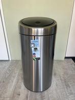 Brabantia Touch Bin, Huis en Inrichting, Woonaccessoires | Prullenbakken, Ophalen, Nieuw, 40 liter of meer, Rvs