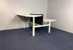 8 x Bench zit/sta bureau Ahrend (elektrisch) - 200 x 210 cm., Ophalen, Elektrisch, Gebruikt, Stabureau