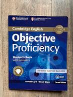 Cambridge English Objective proficiency - docent, Gelezen, Non-fictie, Ophalen of Verzenden, Annette Capel; Wendy Sharp