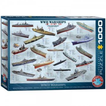 Eurographics: WW2 Warships 1000 stukjes beschikbaar voor biedingen