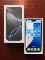 Apple iPhone 16 Pro Titanium 128GB! *Garantie (Nieuwstaat), Ophalen, 128 GB, Overige modellen, Zwart