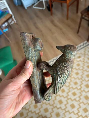 Deurklopper gietijzer specht beschikbaar voor biedingen