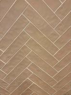 Wandtegels 7,5x30 cm, kleur cream. 4 dozen van 1m2 per doos, Ophalen, Nieuw, Minder dan 20 cm, 20 tot 40 cm