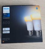 Philips hue e27 white ambiance duo pack, Ophalen of Verzenden, Nieuw, E27 (groot), Led-lamp