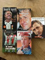 Johan Cruijff diverse pockets, Boeken, Sportboeken, Gelezen, Ophalen of Verzenden