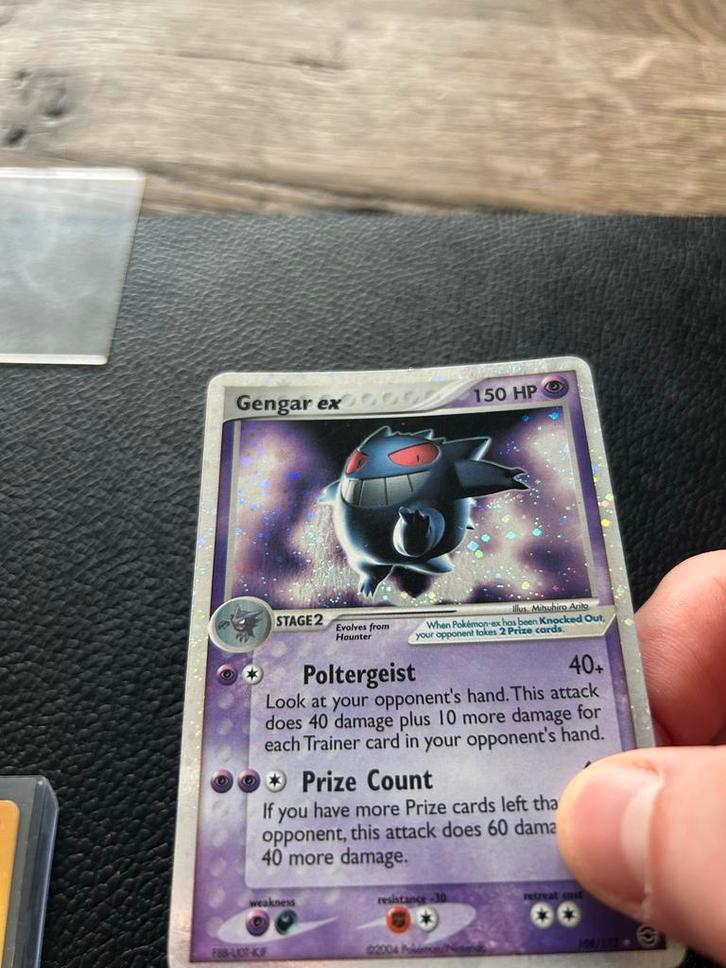 Gengar ex - Fire Red & Leaf Green - Holo, Hobby en Vrije tijd, Verzamelkaartspellen | Magic the Gathering, Gebruikt, Losse kaart