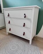Hemnes ladekast | wit 3 lades, Ophalen, Overige materialen, Gebruikt, 100 tot 150 cm