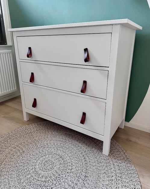 Hemnes ladekast | wit 3 lades, Huis en Inrichting, Kasten | Ladekasten, Gebruikt, Minder dan 100 cm, 100 tot 150 cm, 25 tot 50 cm
