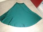Made in Italy Lange Wijde Cirkel Satijn Rok maat L/XL ZGAN, Kleding | Dames, Rokken, Made in Italy, Verzenden, Maat 42/44 (L)