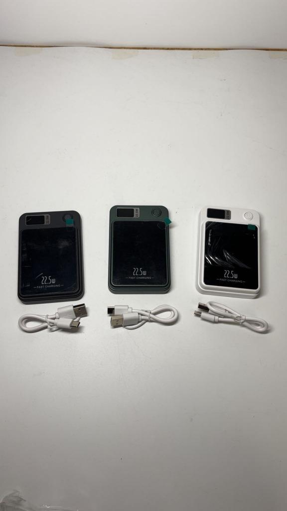 Powerbank 10.000 mAh – 22.5 W Fast & Draadloos Opladen, Telecommunicatie, Powerbanks, Nieuw, Ophalen of Verzenden