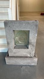 Waterornament / fontein Boeddha, Ophalen, Zo goed als nieuw, Beton, Waterornament