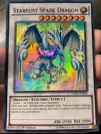 Yu-Gi-Oh! Stardust Spark Dragon HSRD 1st Edition !, Hobby en Vrije tijd, Verzamelkaartspellen | Yu-gi-Oh!, Verzenden, Gebruikt