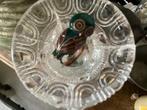 Uil pink Ring …  cloisonnee, Ophalen of Verzenden, Goud, Dame