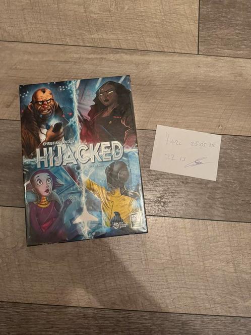 Bordspel Hijacked Kickstarter Editie NIEUW/SEALED, Hobby en Vrije tijd, Gezelschapsspellen | Bordspellen, Nieuw, Ophalen of Verzenden