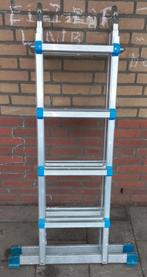 Vouwladder/ professionele ladder, Ophalen, Chroom