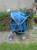 Honden buggy blauw kleine hond <10 kg., Ophalen, Zo goed als nieuw