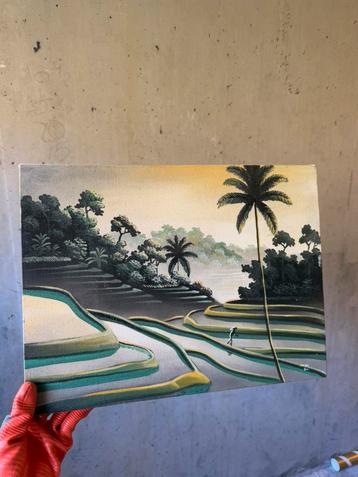 Schilderij uit Bali beschikbaar voor biedingen