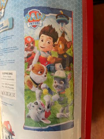 NIEUWE Paw Patrol kinder slaapzak 65x 150 cm beschikbaar voor biedingen