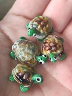 (1-4) 4 schildpad kralen 20 mm x 15 mm, gat 1,5 mm, Hobby en Vrije tijd, Kralen en Sieraden maken, Ophalen of Verzenden, Nieuw
