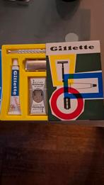 Oude scheerset van gillette, compleet en ongebruikt., Ophalen of Verzenden, Nieuw, Gehele gezicht, Overige typen