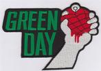Green Day stoffen opstrijk patch embleem, Ophalen of Verzenden, Nieuw, Kleding