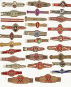 sigarenbanden - LOT BANDJES, Verzenden, Gebruikt, Sigarenbandjes