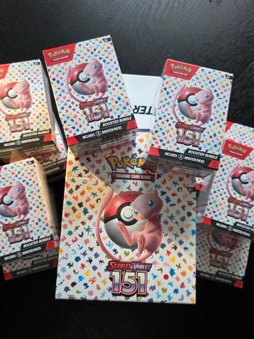 Pokémon 151 SEALED Booster Bundle Display (10st) - Nieuw beschikbaar voor biedingen