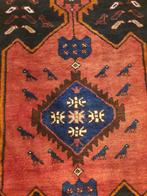 Vintage handgeknoopt perzisch tapijt hamadan 126x78, 50 tot 100 cm, 100 tot 150 cm, Gebruikt, Rechthoekig