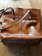 Handtas cognac bruin, 40 tot 60 cm, Bruin, Minder dan 35 cm, Ophalen of Verzenden